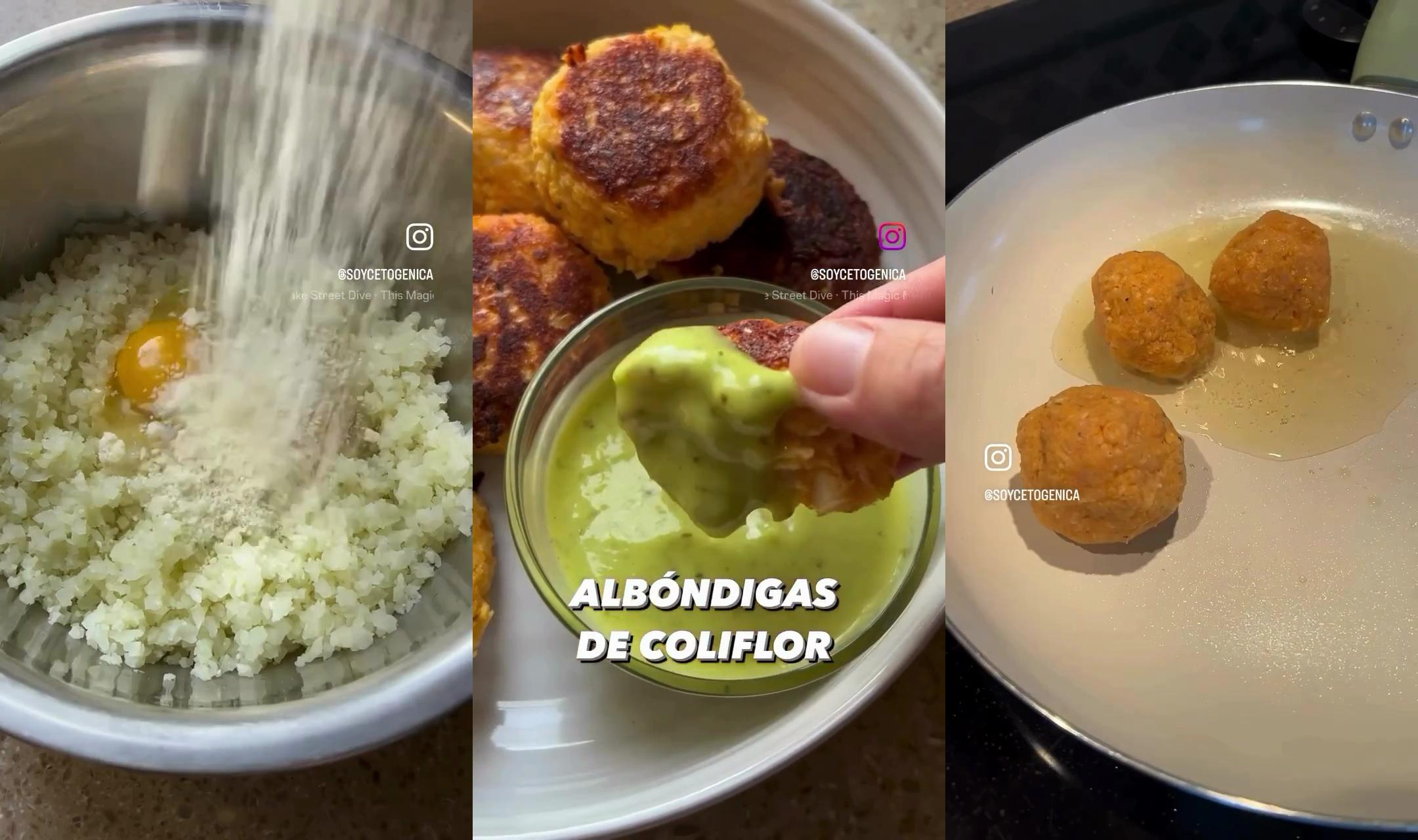 Albóndigas de coliflor keto sabrosas y saludables en México Disfruta