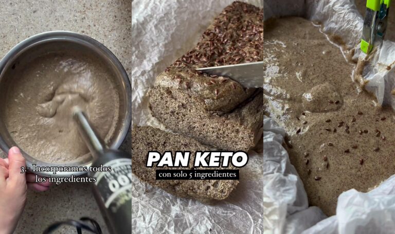 Pan Keto con 5 Ingredientes