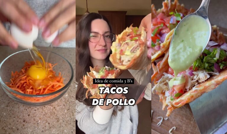 Tacos de Pollo Keto y Sin Harinas