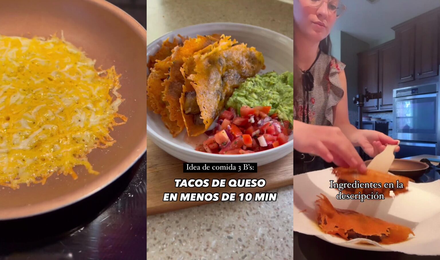 Tacos de queso keto Receta rápida y deliciosa desde México Soy Cetogenica